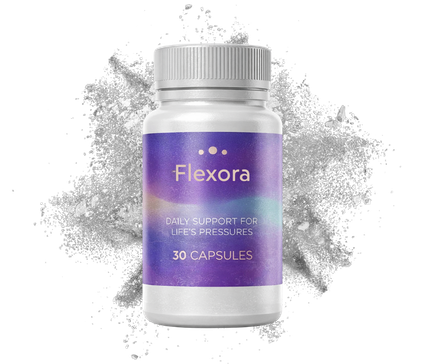 Flexora 30 capsule supplement bottle